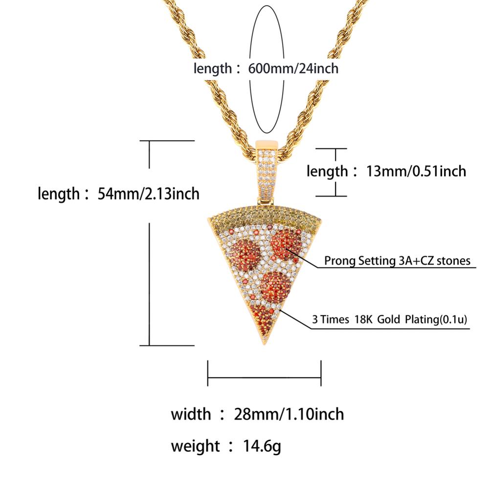 Pizza Necklace