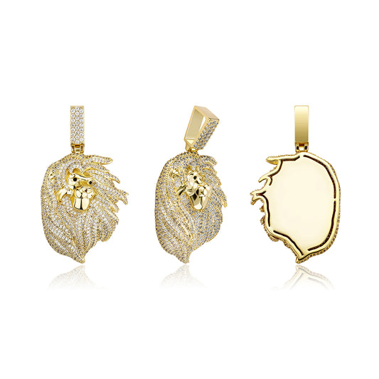 Lion Head Necklace