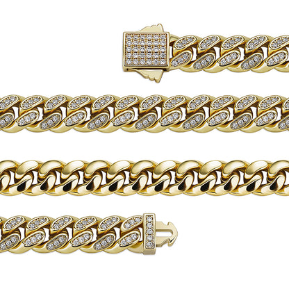 8mm Miami Cuban Link Bracelet