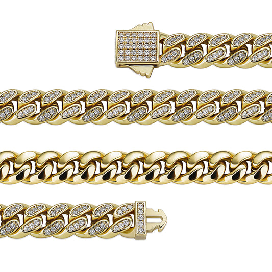 8mm Miami Cuban Link Bracelet