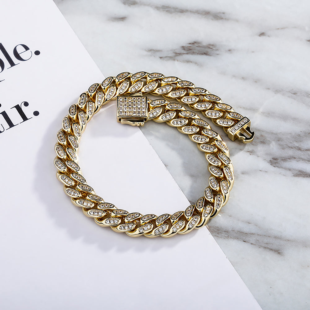 8mm Miami Cuban Link Bracelet