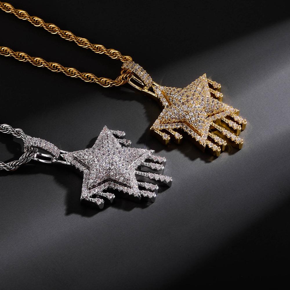 Drip Star Necklace