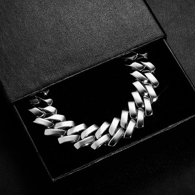 18MM Cuban Chain Miami Prong Link Bracelet