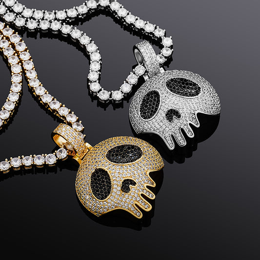 Mens Skull Necklace