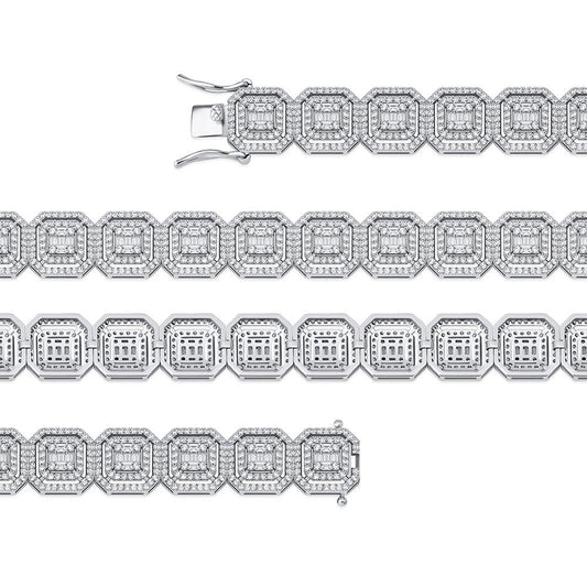 13mm Personality Baguette Bracelet