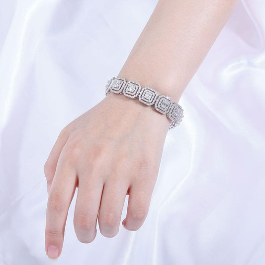 13mm Personality Baguette Bracelet