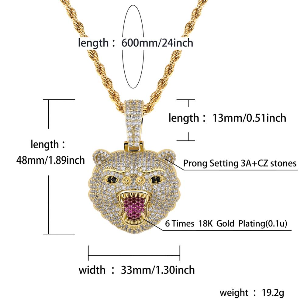 Beast Bear Necklace
