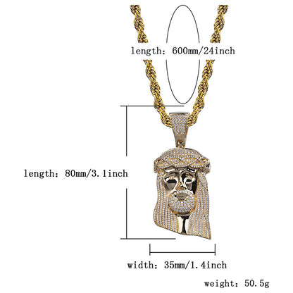 Jesus Corolla Necklace