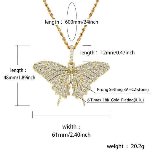 Smaller Butterfly Necklace