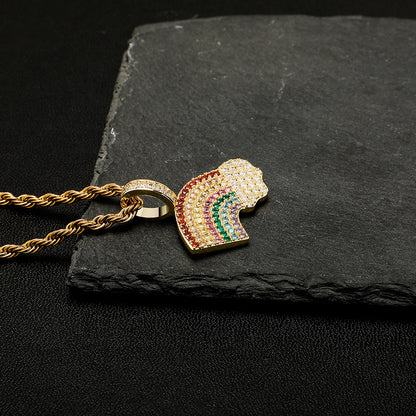 Rainbow Cloud Necklace