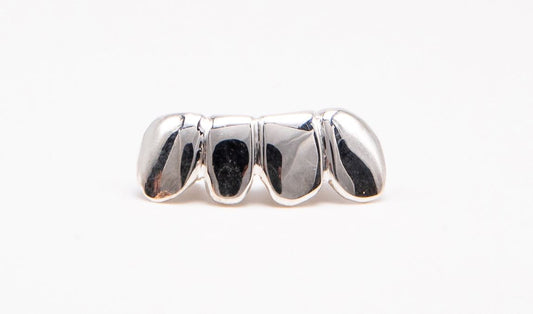 The Even Steven - Sterling Silver 4 Teeth