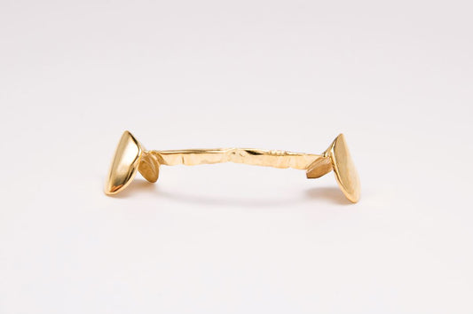 The Vampire - Yellow Gold 2 Teeth