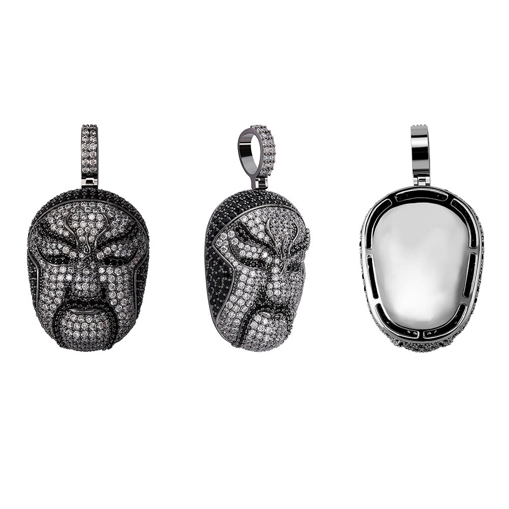 Chinese Mask Necklace