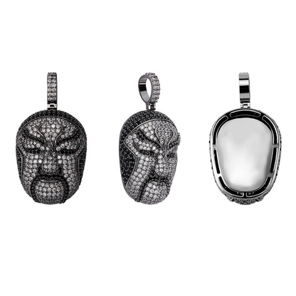 Chinese Mask Necklace