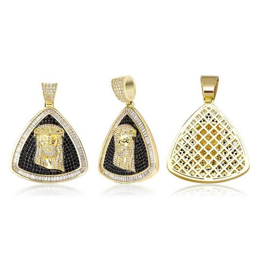 Jesus Triangle Necklace