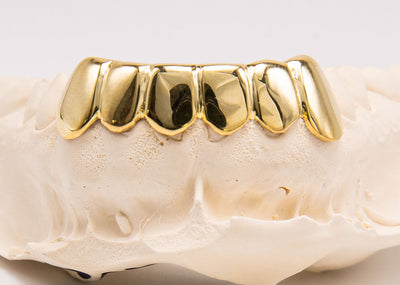 The Classic - Yellow Gold 6 Teeth