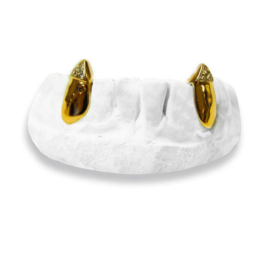 The Thirsty Vampire-yellow-gold-custom-grillz