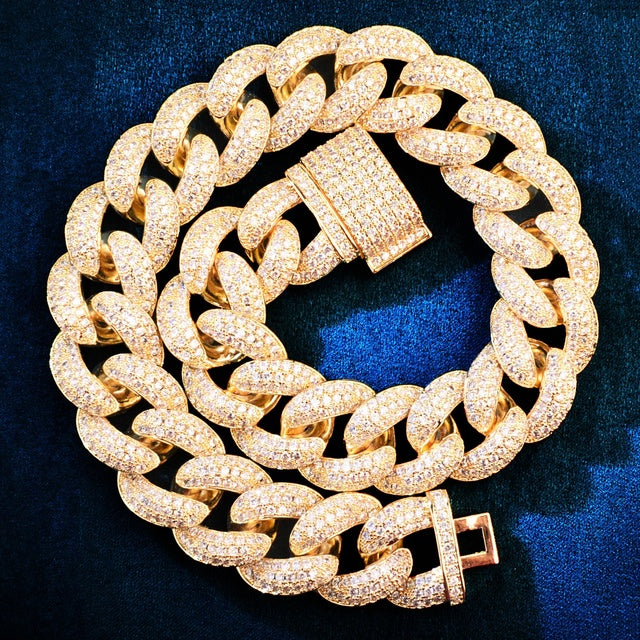 23mm Big Cuban Chain Necklace