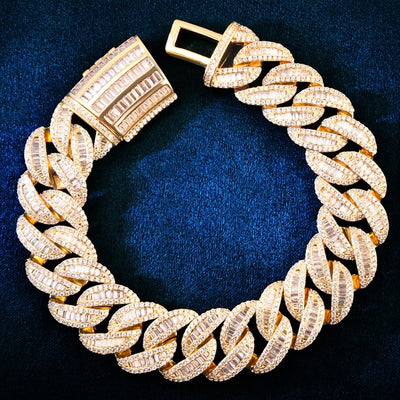 19MM Miami Cuban Chain Bracelet