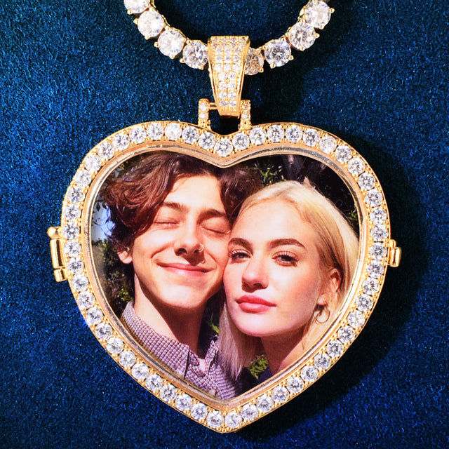 Heart Photo Necklace