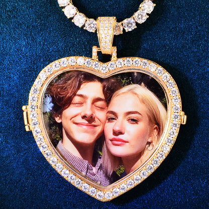 Heart Photo Necklace