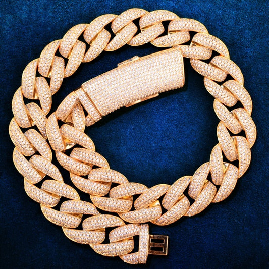 20mm Miami Cuban Chain Necklace