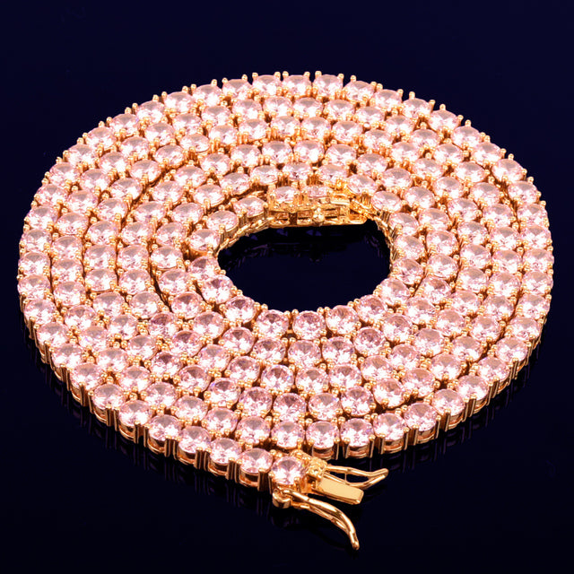 Rose Gold Tennis Chain