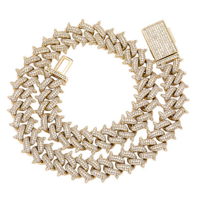 14MM Miami Big Box Clasp Cuban Link