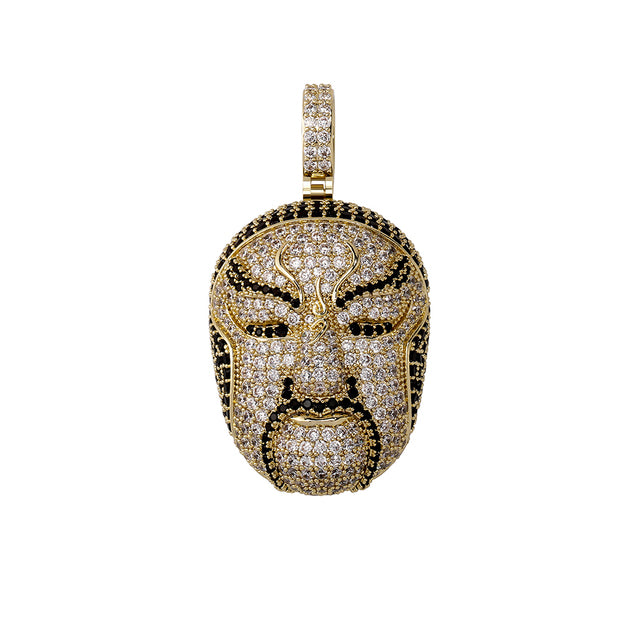 Chinese Mask Necklace