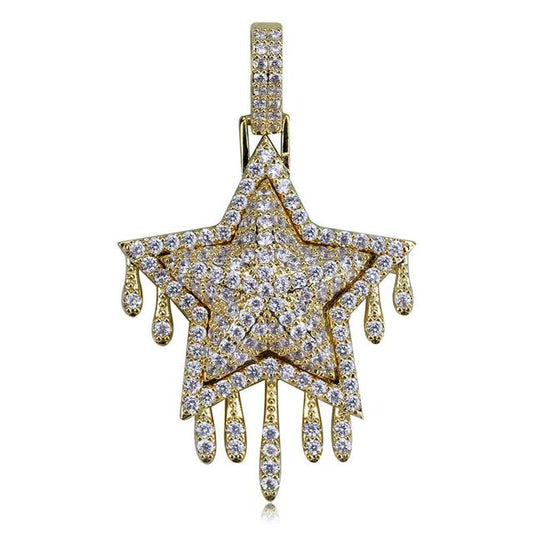 Drip Star Necklace