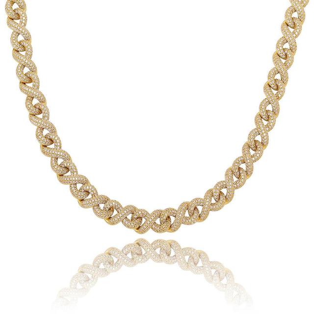 12mm/14mm Miami Box Clasp Cuban Chain