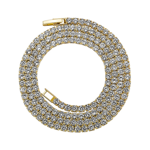 Classic Micro Tennis Necklace 2.5-5mm