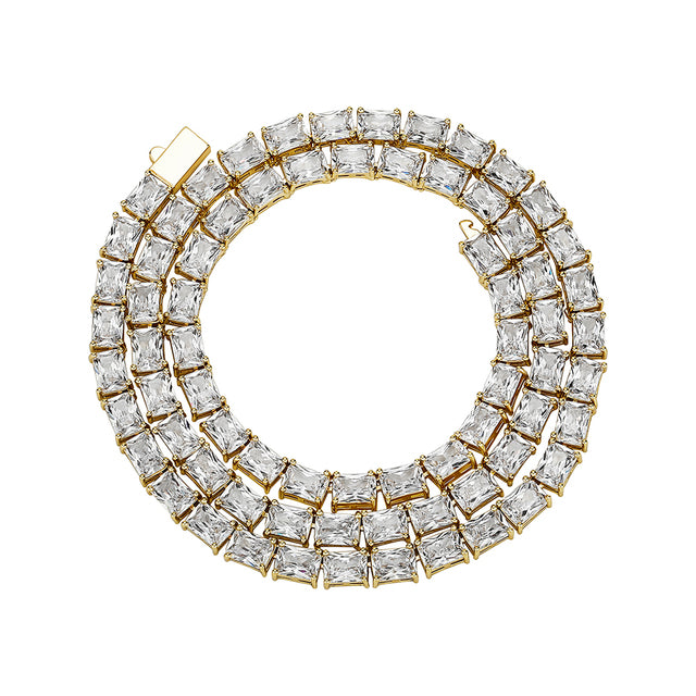 6mm Baguette Tennis Chain