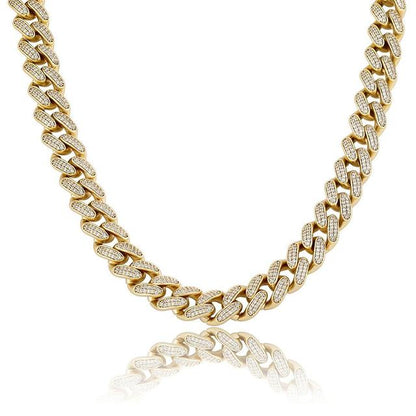 12mm/14mm Cuban Chain Necklace