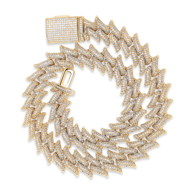 16mm Miami Big Box Clasp Cuban Chain