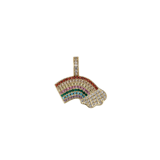 Rainbow Cloud Necklace