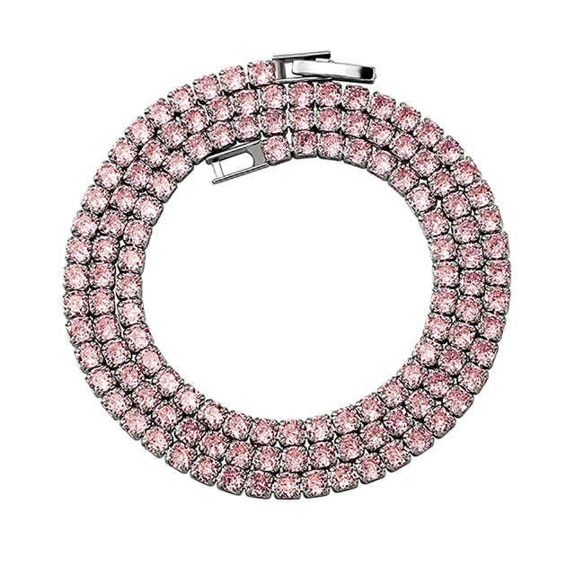 Classic Micro Tennis Necklace 2.5-5mm