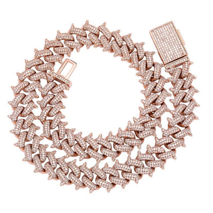 14MM Miami Big Box Clasp Cuban Link