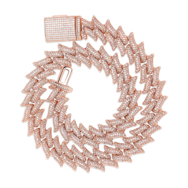 16mm Miami Big Box Clasp Cuban Chain
