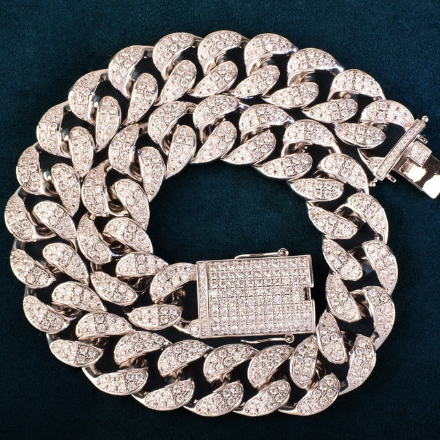 20mm Miami Cuban Necklace