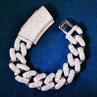 20mm Miami Cuban Chain Bracelet