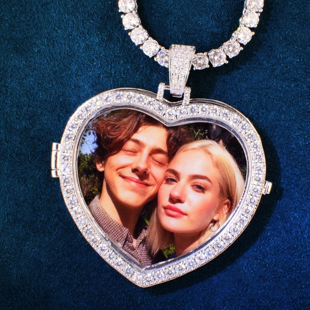 Heart Photo Necklace