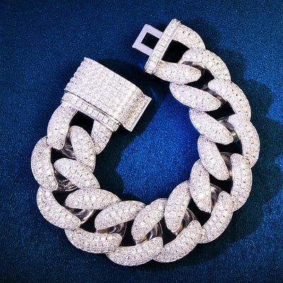 23mm Big Cuban Chain Bracelet