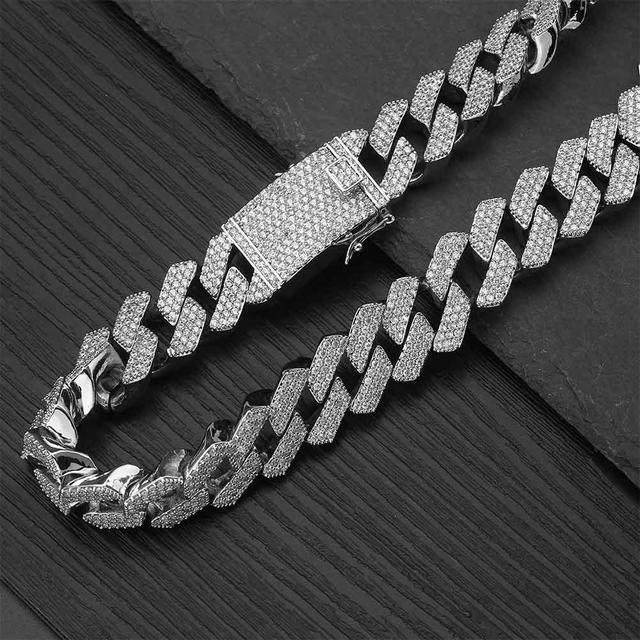 20mm Chains Plated Statement Collar