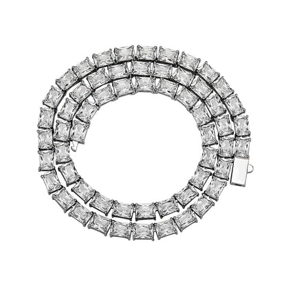 6mm Baguette Tennis Chain