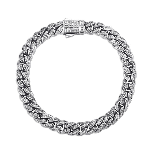 8mm Miami Cuban Link Bracelet