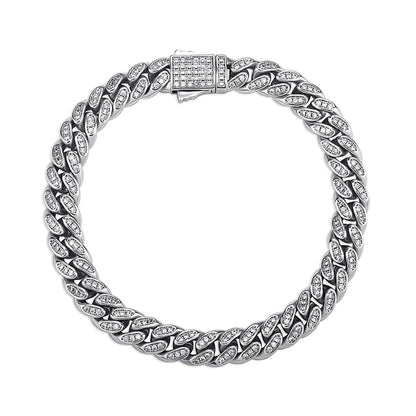 8mm Miami Cuban Link Bracelet