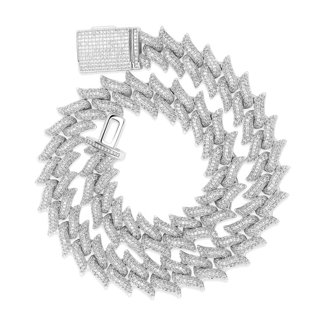 16mm Miami Big Box Clasp Cuban Chain