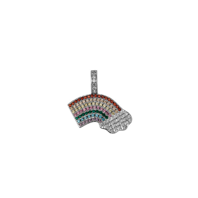 Rainbow Cloud Necklace