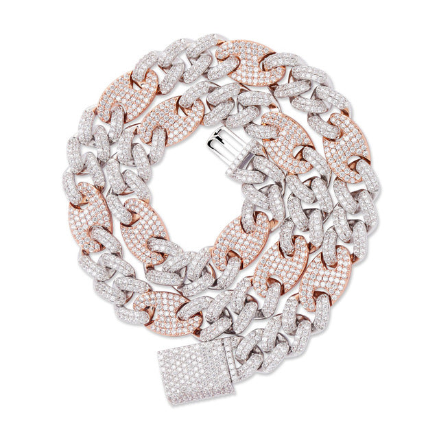 12mm Miami Heavy Lock Clasp Cuban Link Chain